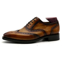 Full Grain Calf Oxford Shoe Custom Handmade Goodyear Welted dress shoes