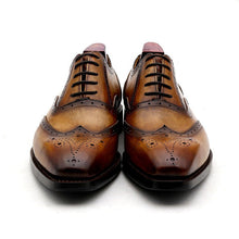 Full Grain Calf Oxford Shoe Custom Handmade Goodyear Welted dress shoes
