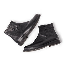 Men's slip-on zipper ankle martin boots