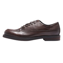 Round Toe Derby Shoes Vintage Hand Polished shoe