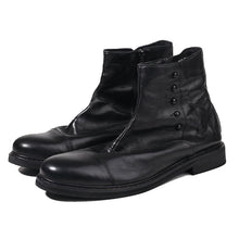 Men's slip-on zipper ankle martin boots