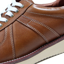 Handmade Vintage Polished Sneakers Classic Airplane Head Layer Leather shoe