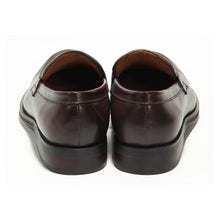 genuine leather penny loafers British retro colored handmade loafers