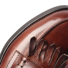 tassel loafer shoes washable color slip-on men's shoes