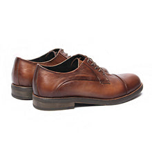 men's derby shoes British retro hand-polished leather dress shoes